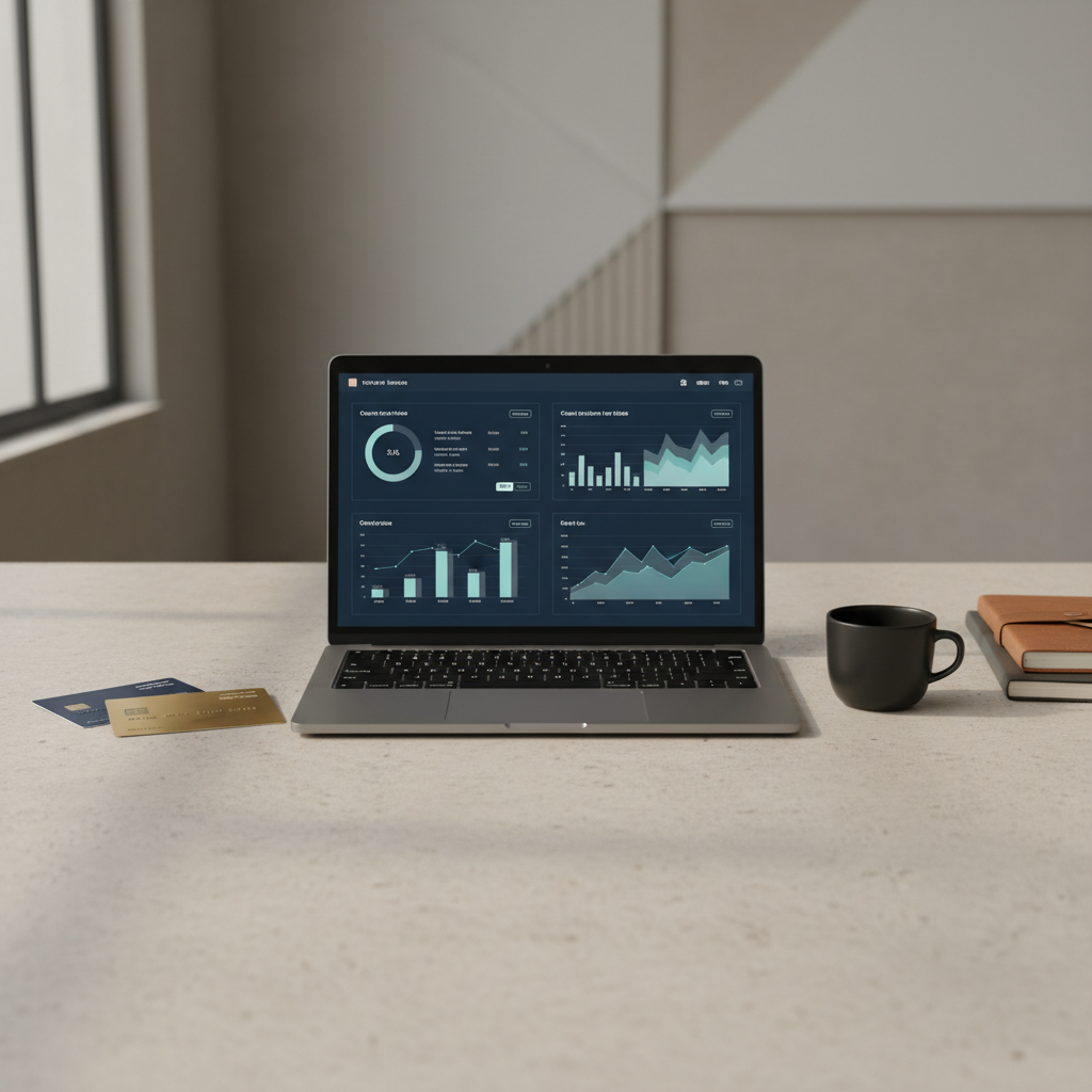 Airwallex vs Mercury business banking comparison for non-US LLC owners on a clean office desk