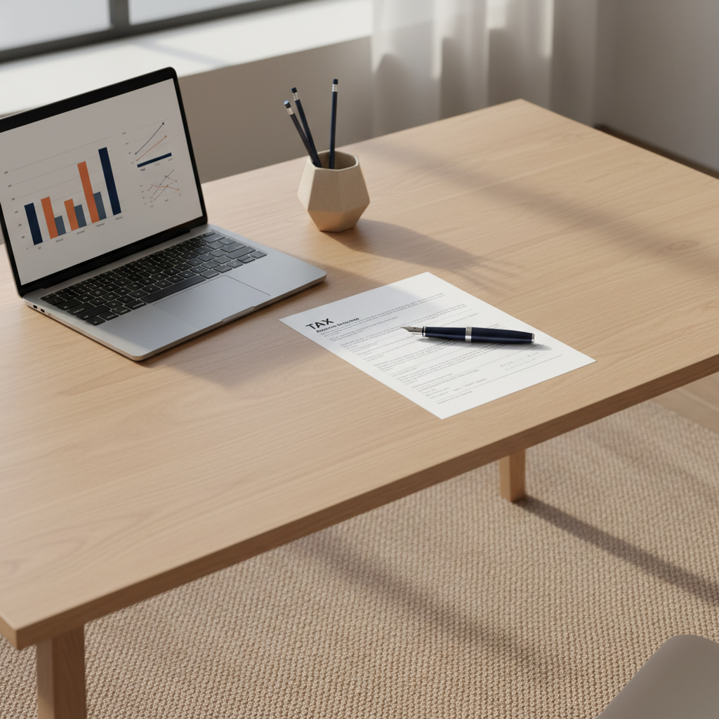 Form W-8BEN-E paperwork on desk for non-US LLC tax withholding compliance in 2026