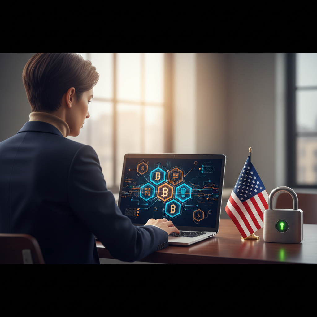 Non-US founder managing a US LLC for a crypto and Web3 business, overseeing secure banking and payment processing in 2026.